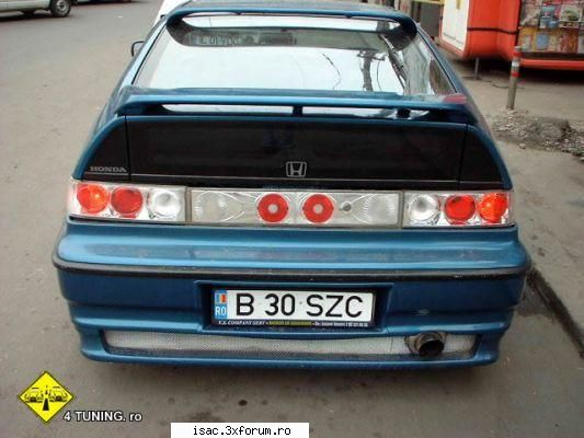 La ce nivel este tuningul in Romania? - iata o Honda(dragutza zic eu) - Masini modificate in Romania